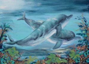 "Darting Dolphins 2"