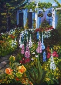 "Gardenscapes I : The Yellow Iris"