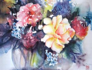 "Bowl of flowers"