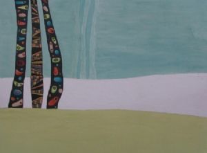 "Spring Poplars"