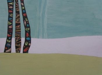 "Spring Poplars"