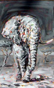 "Black and White Elephant"