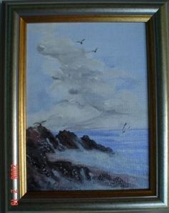 "Rocks Clouds Sea"