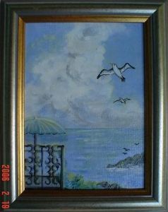 "From the Patio - Sea"