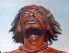 "Himba man mourning"