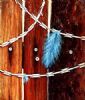 "Blue feather"