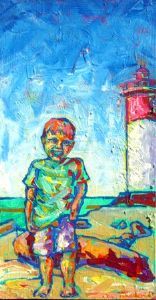 "Lighthouse Shining Son"