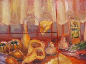 "Kitchen Scene"
