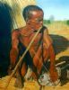 "Bushman playing instrument"