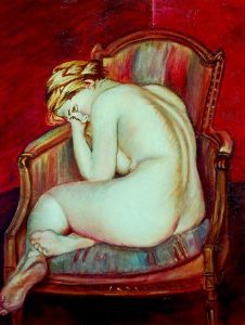 "crimson nude"