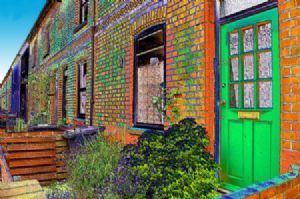 "Behind That Green Door"