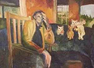 "Man and His Cats"