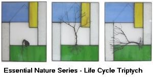 "Essential Nature series - Life Cycle Triptych"