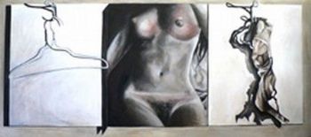 "Nude with Hanger"