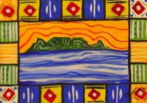 "Table Mountain with Border"