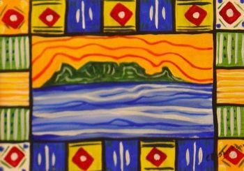 "Table Mountain with Border"