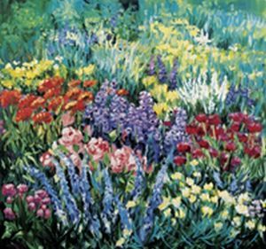 "Small Field of Flowers-print only"