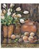 "White Tulips and Monkey Apples"