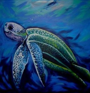"leatherback turtle"