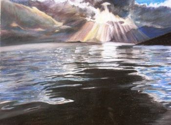 "Sunset in Antarctica"