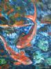 "Reflections on a Fishpond 1"
