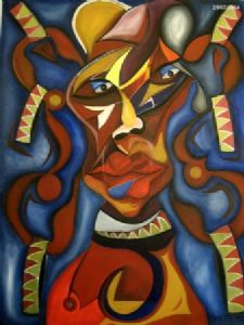"African woman"