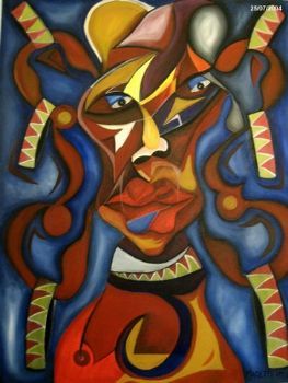 "African woman"