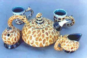 "Giraffe teaset"