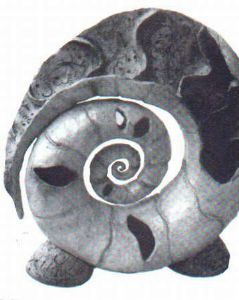 "Nautilus Shell Sculpture"