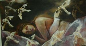 "Divinity Dressed in Flight 2"