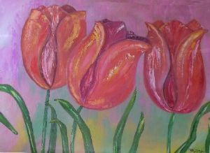 "Happy Tulips"