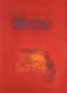 "Red Bits No 4"