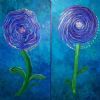 "Blue flowers"