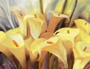 "Arum Lilies"
