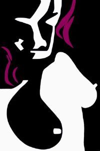 "Abstract Nude Five"