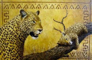 "Mother and cub"