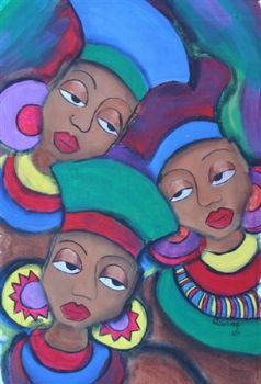 "1b Zulu Girls' Head Gear"