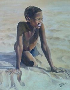 "Resting in the Desert"