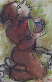 "Lady Drinking"