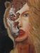 Tiger Girl Abstract
