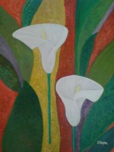 "Arum Lilies"