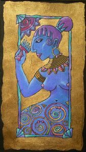 "African Queen Vivid Nude Pastel "