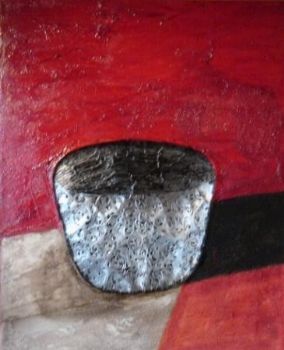 "Metal bowl"