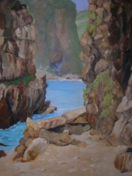"Knysna Archway at Heads"