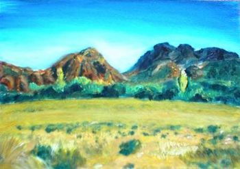 "Red Hills near Kruisrivier, Klein Karoo"