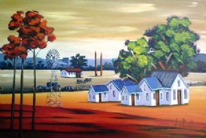 "Modern Cattle Farm"
