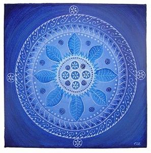 "Blue Mandala"