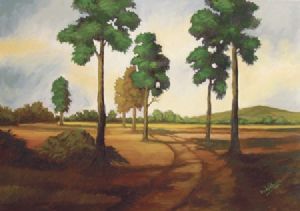"Morning Trees"