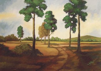 "Morning Trees"