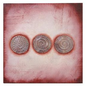 "3 Rust Circles"